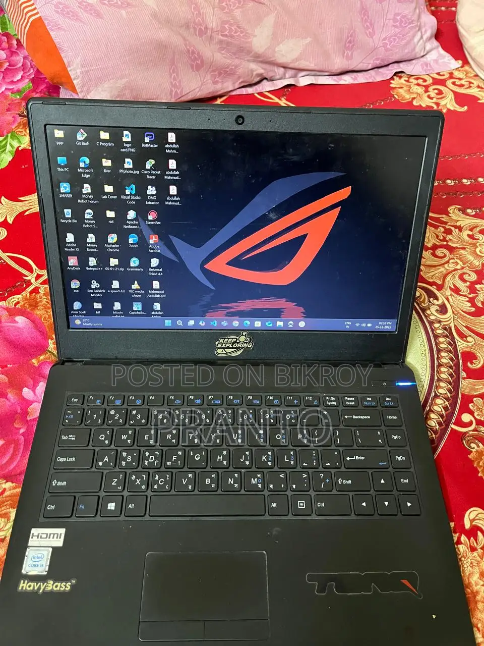 Core i5-8th Gen ল্যাপটপ, SSD ও 16GB RAM সহ