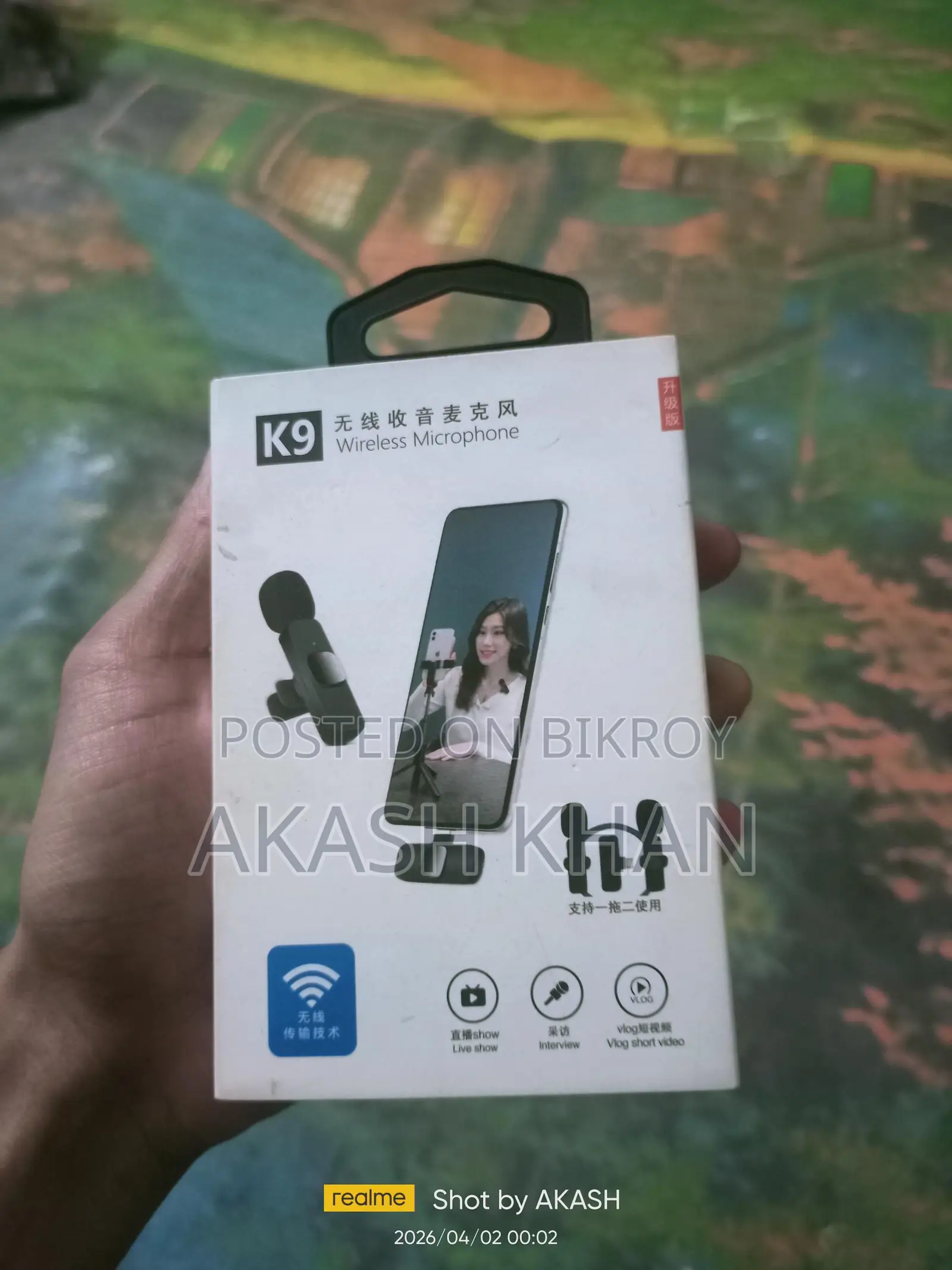 Chinese Microphone K9 Dual