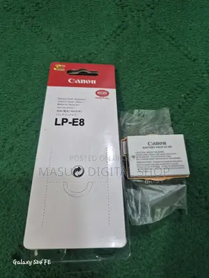 Canon Lp E8 battery