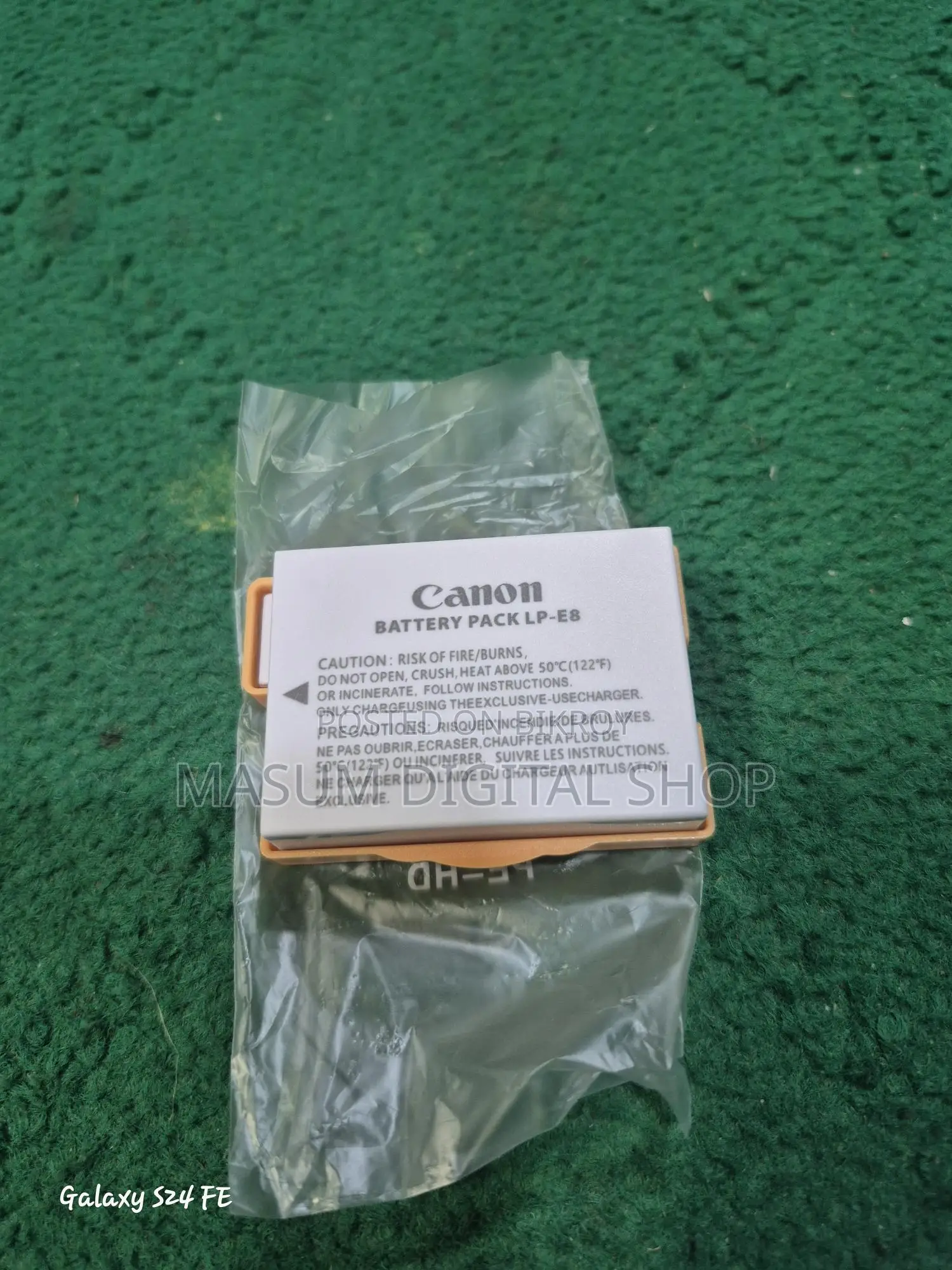 Canon Lp E8 battery