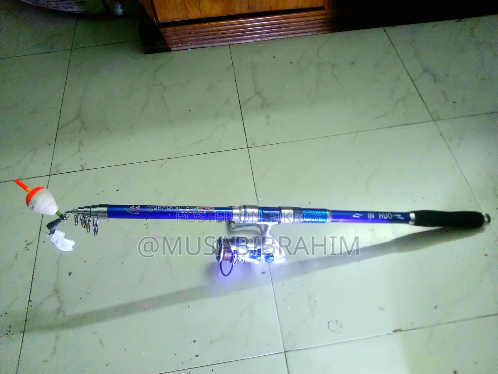 Wheel Sip Fishing Rod