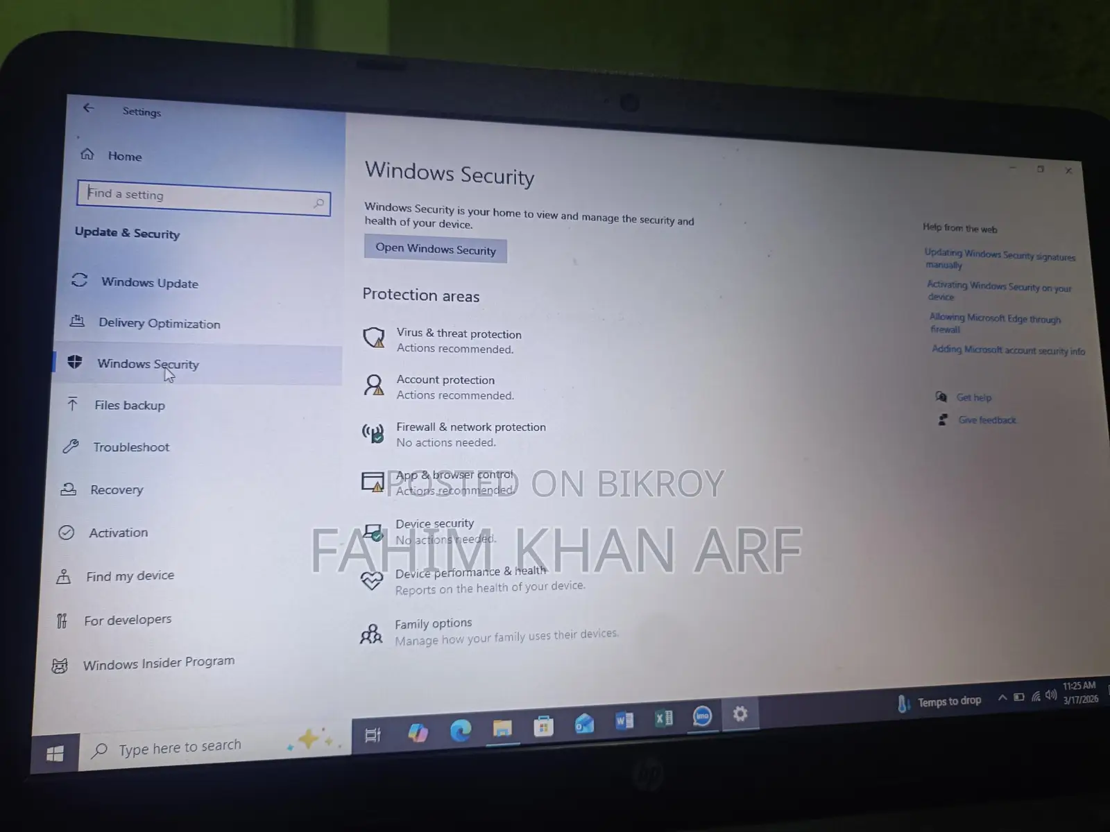 HP Laptop Core i3