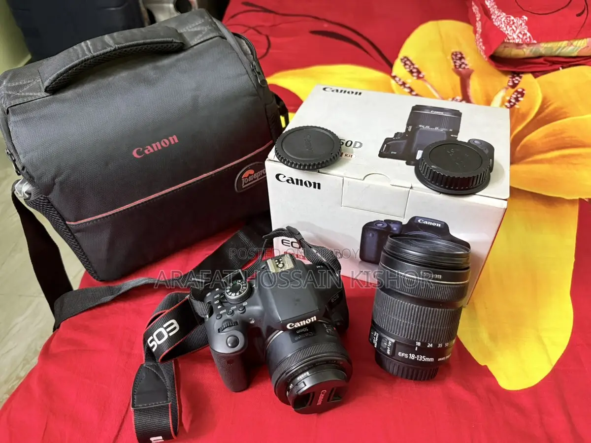 Canon EOS 750D DSLR Camera (Full Set)