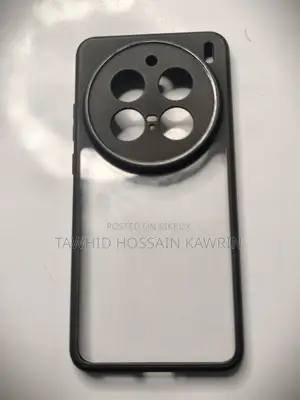 Vivo X200 Pro Black Transparent Cover Case