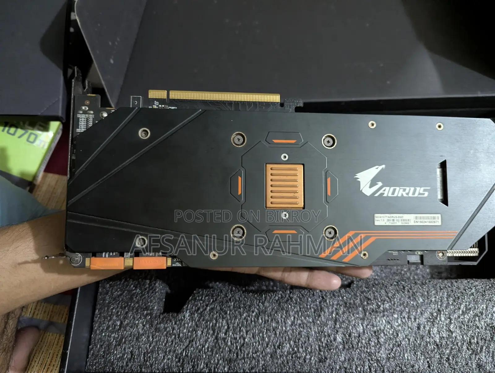 Aorus Gtx1070ti 3x Oc 8gb