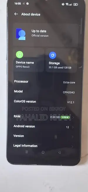 OPPO Reno 3 (Used)