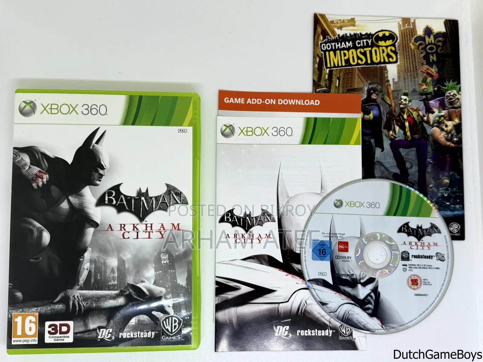 Xbox 360 Original Game Disc