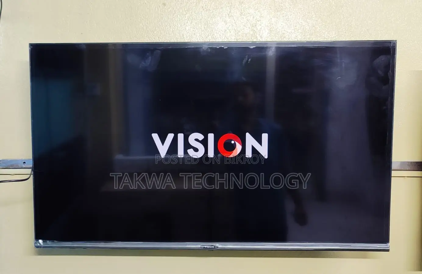 Vision-43" Inch Android 4K Frameless Voice Control Google Satisfied TV