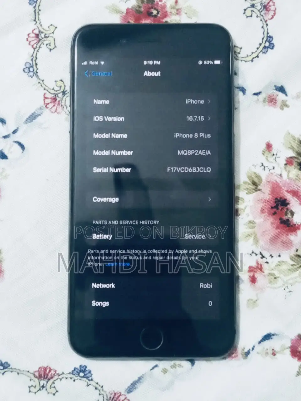 Apple iPhone 8 Plus (ব্যবহৃত)