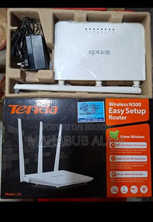 Tenda F3 N300 Wireless Router for Sale