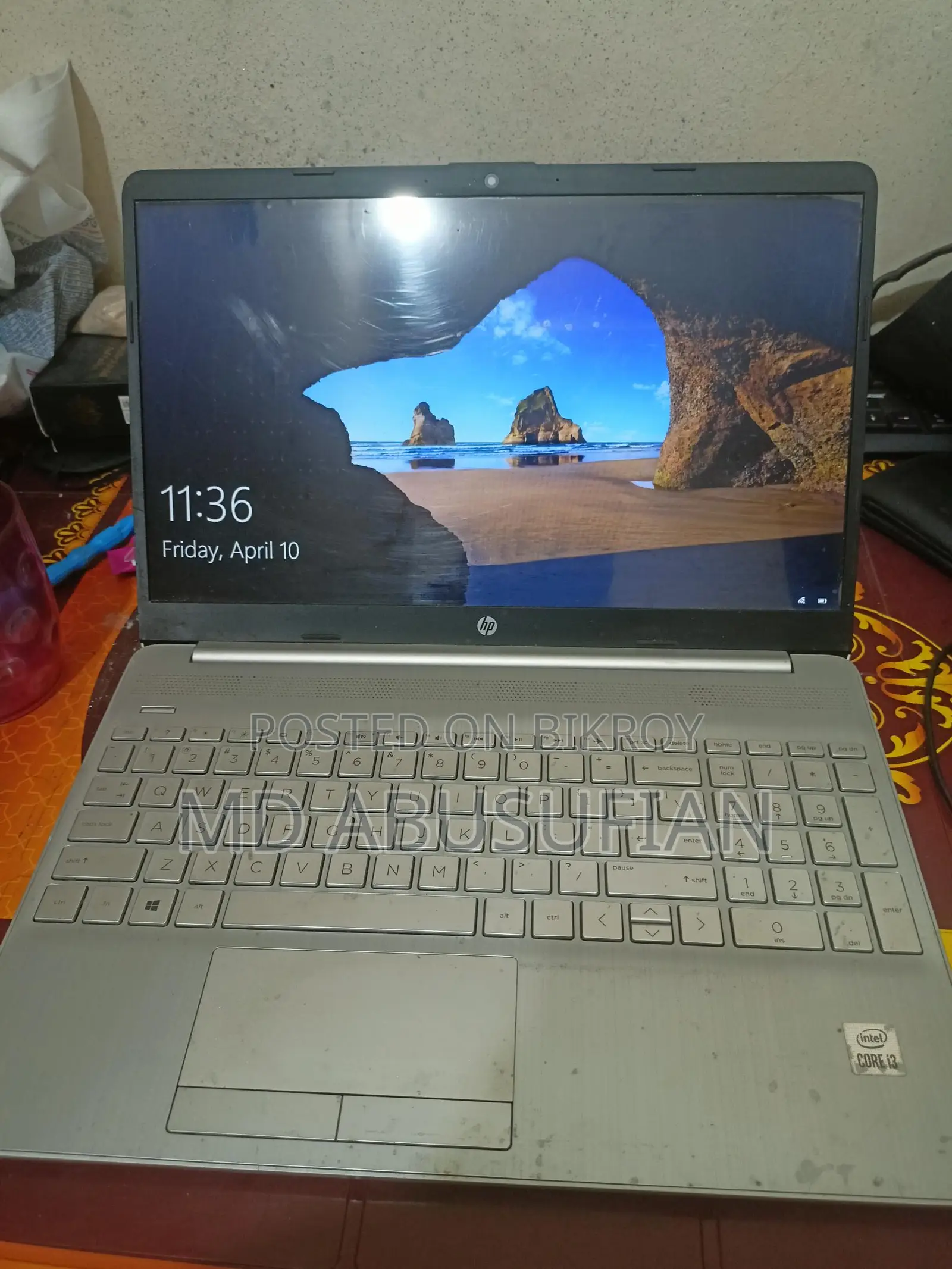 This laptop is for sale. Model: The HP 15s-du2061tu