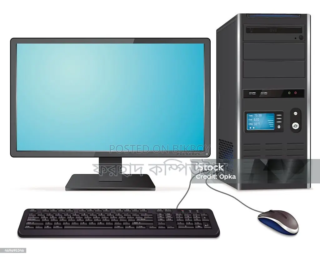 New Desktop Core i5 8th Gen 19-inch LED + 8GB DDR4 RAM + 128GB NVMe