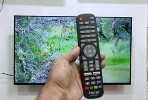 Haier-43" Inch Android Frameless Voice Control 4k Support