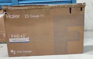 Haier-43" Inch Android Frameless Voice Control 4k Support