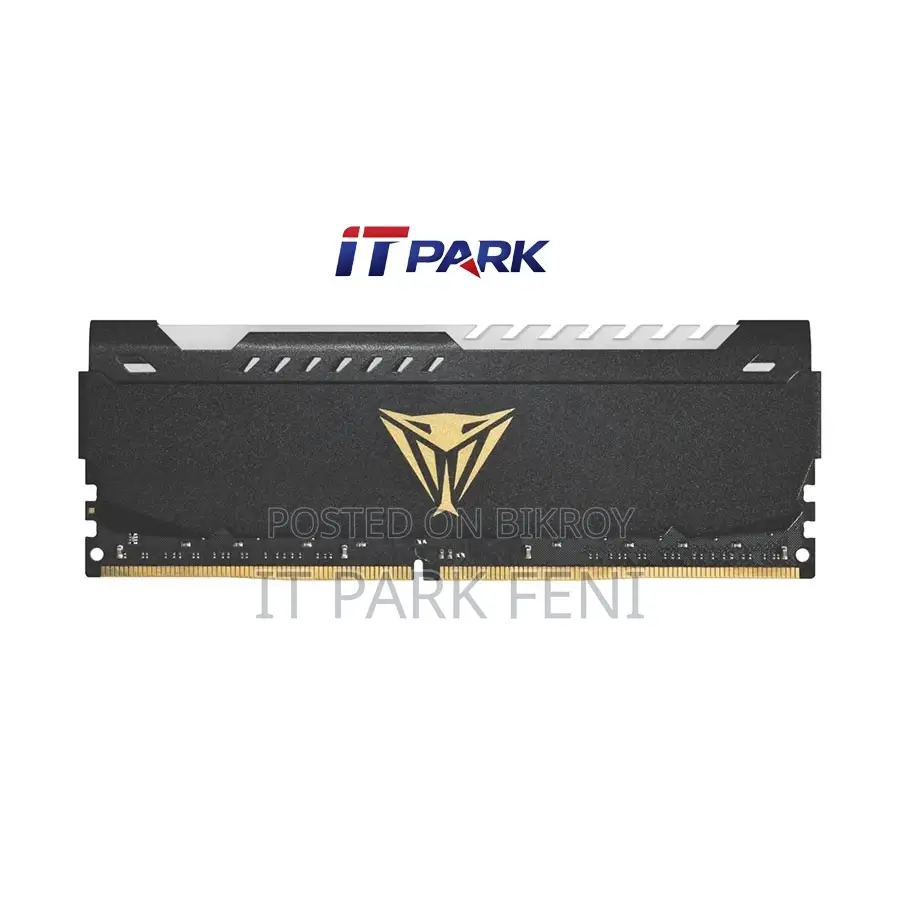Patriot Viper Steel RGB 8GB DDR4 3200MHz Desktop RAM with Heatsink