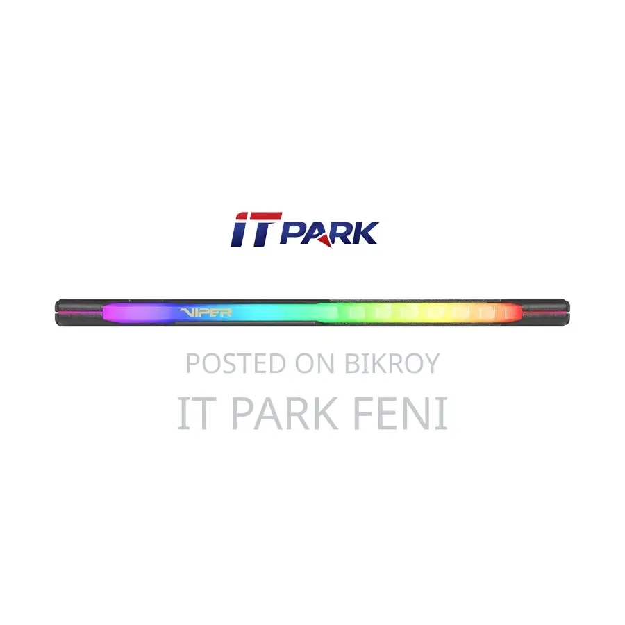 Patriot Viper Steel RGB 8GB DDR4 3200MHz Desktop RAM with Heatsink