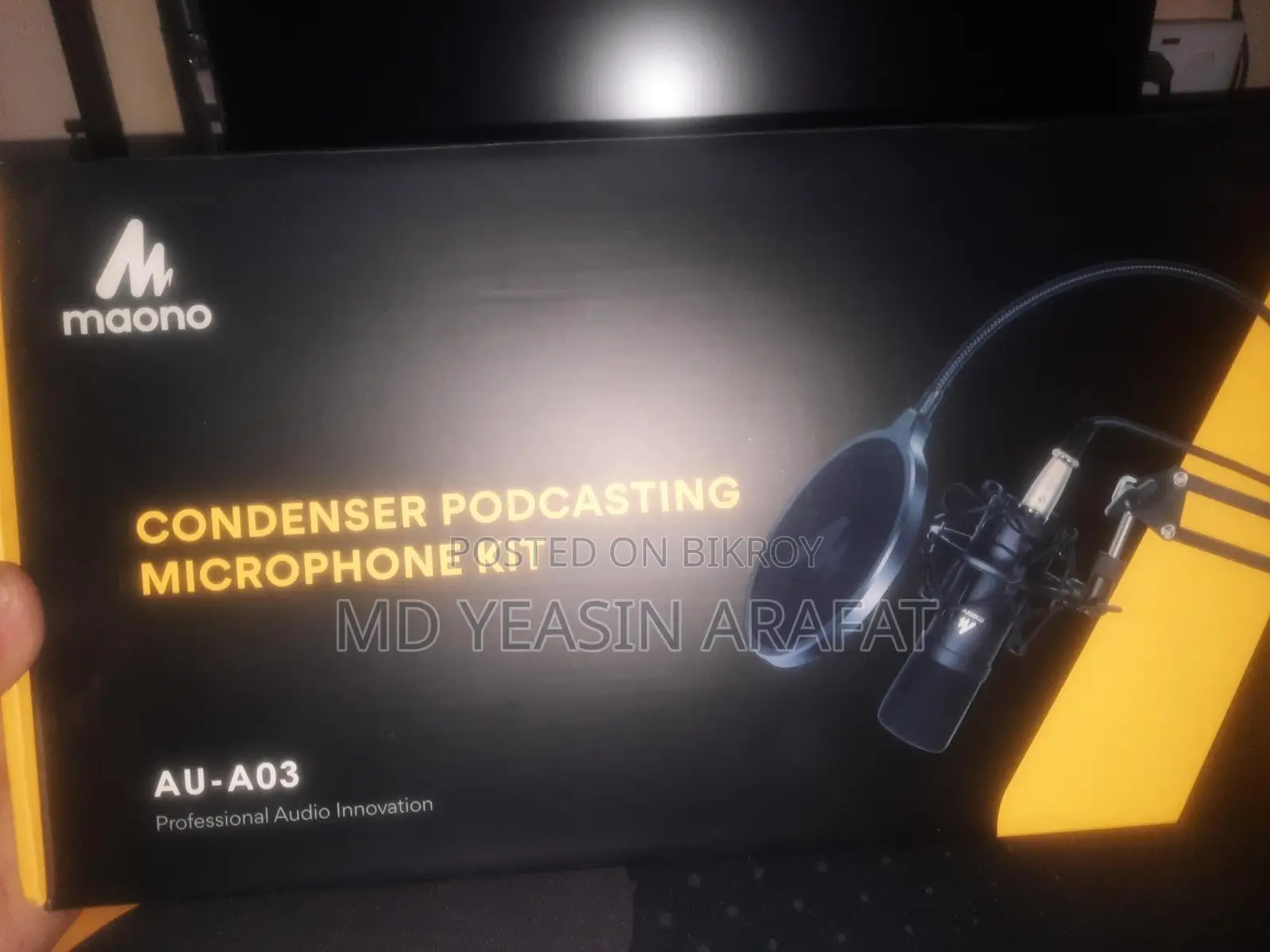Maono Au-a03 Condenser Microphone Kit – Studio Quality Sound