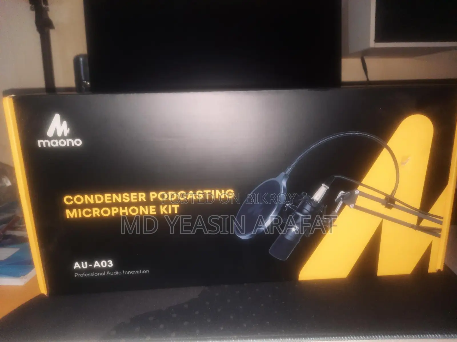 Maono Au-a03 Condenser Microphone Kit – Studio Quality Sound