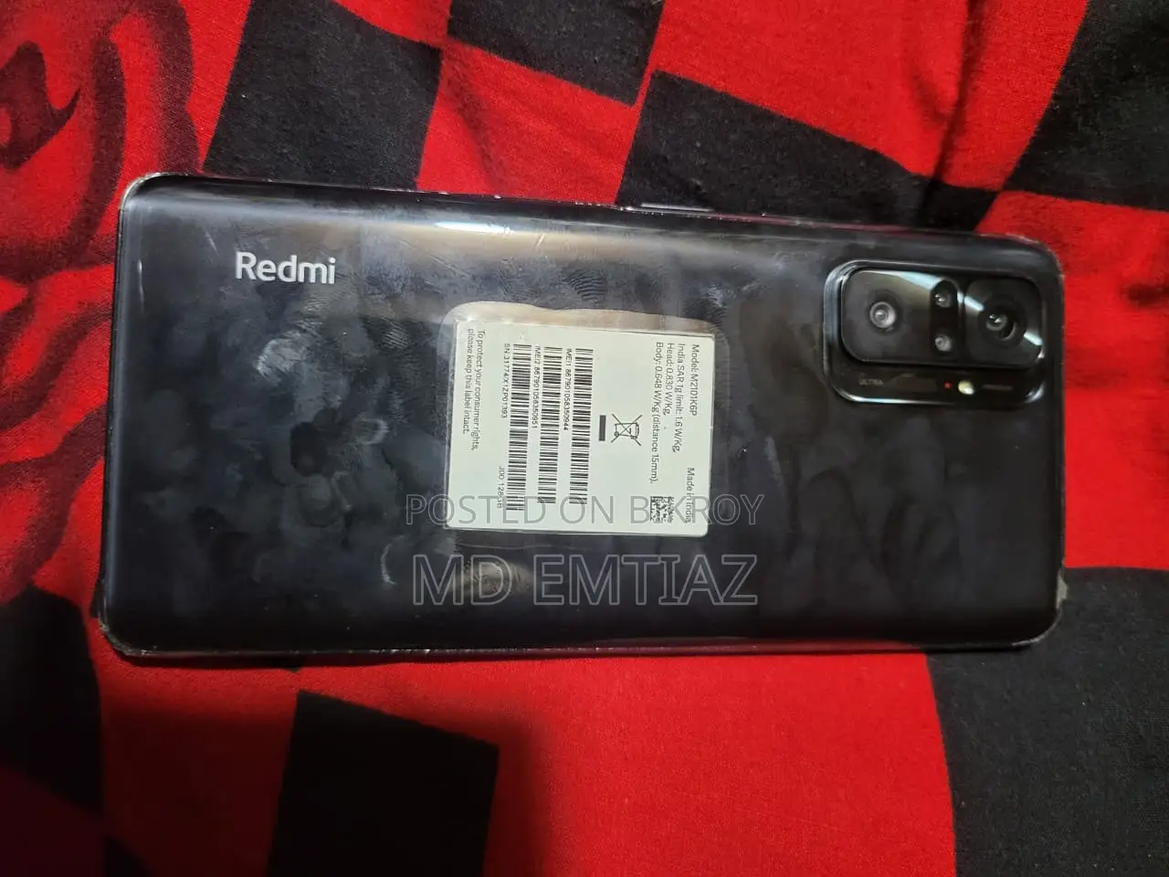 Xiaomi Redmi Note 10 Pro 128/6+2 (Used)