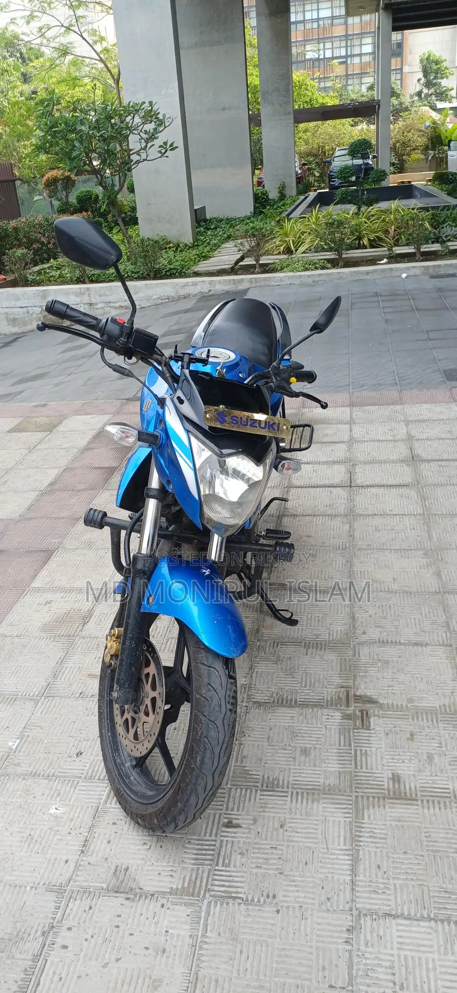 Suzuki Gixxer Monotone . 2015