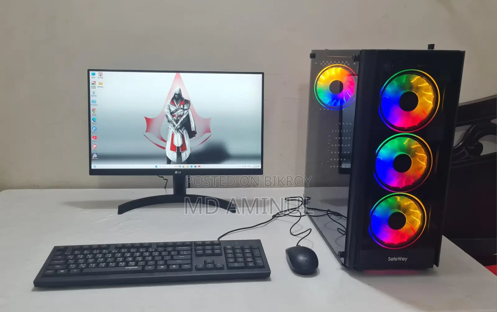 Core i5 12th Gen Gaming Computer Full Setup