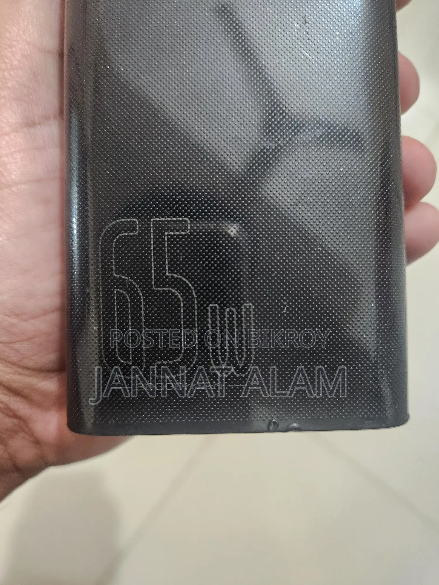 Baseus Amblight Digital Display Quick Charge Power Bank 30000mAh 65W