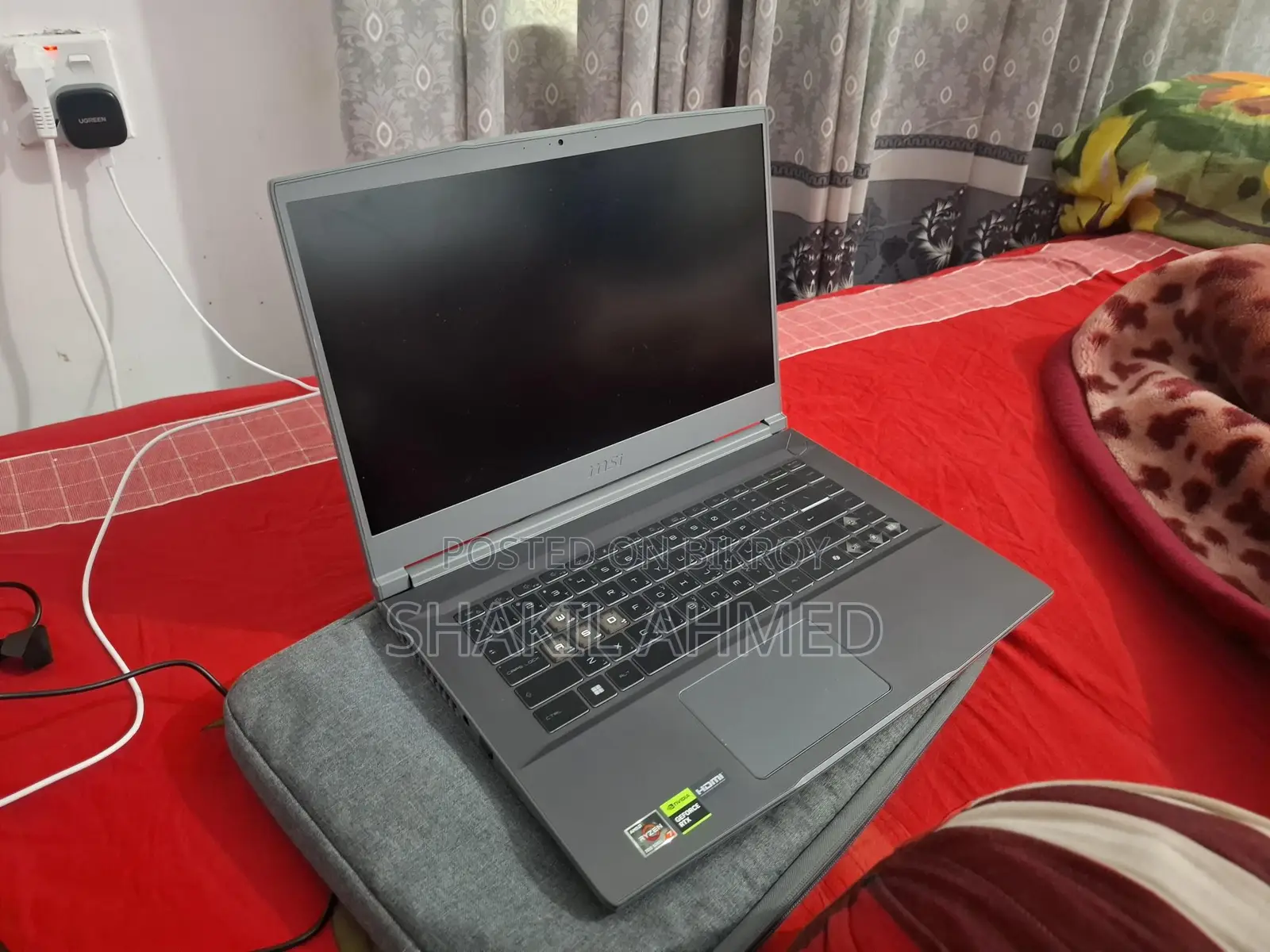 MSI Thin A15, Ryzen 7, 16GB RAM, 512GB ROM, RTX 4060 8GB Graphics
