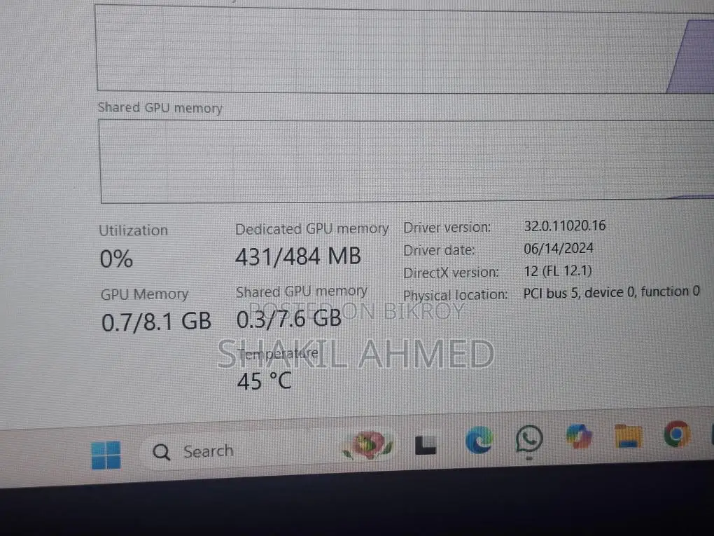 MSI Thin A15, Ryzen 7, 16GB RAM, 512GB ROM, RTX 4060 8GB Graphics
