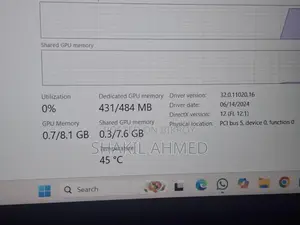 MSI Thin A15, Ryzen 7, 16GB RAM, 512GB ROM, RTX 4060 8GB Graphics