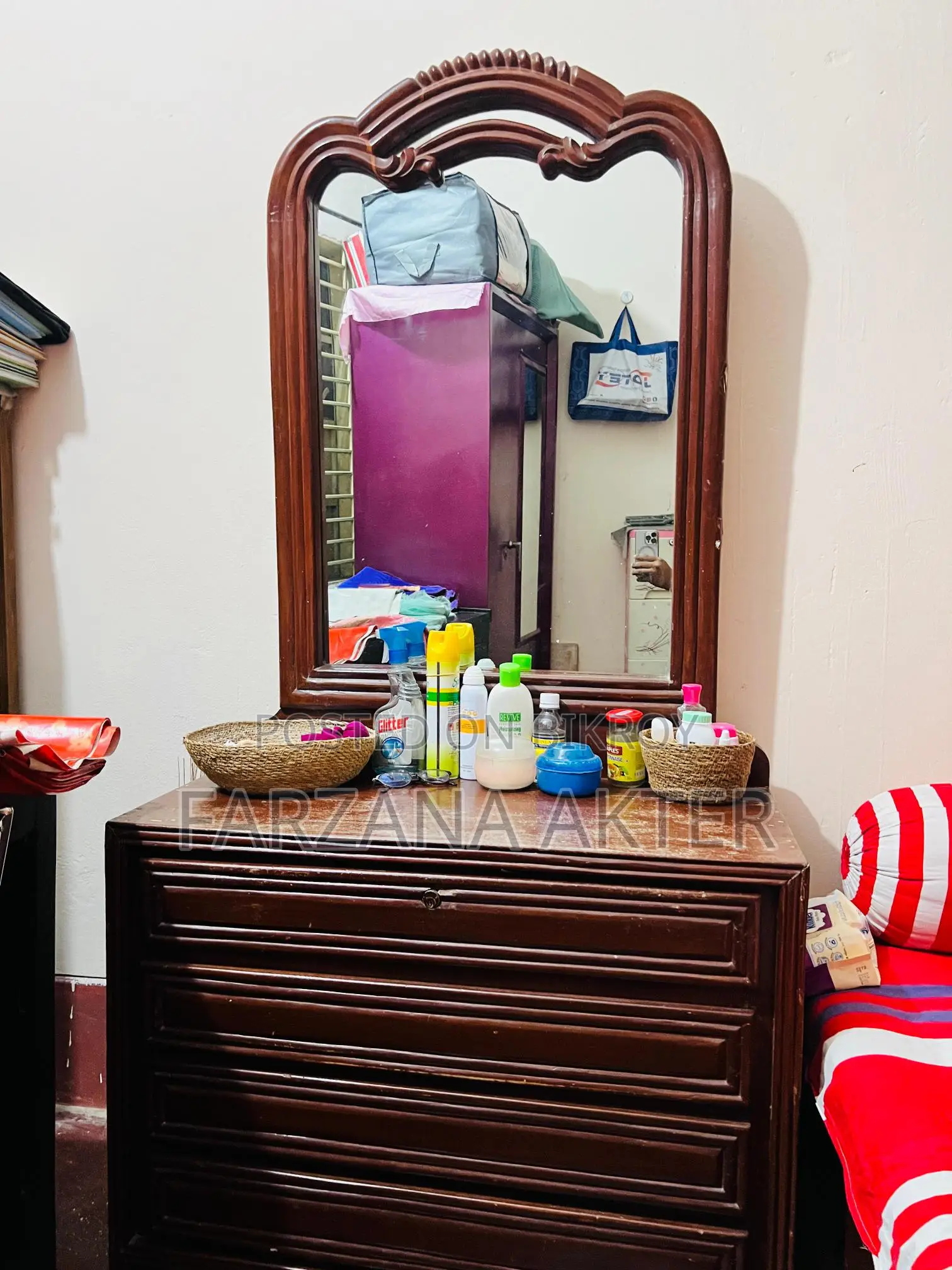 Wooden Dressing Table. Want to sell.