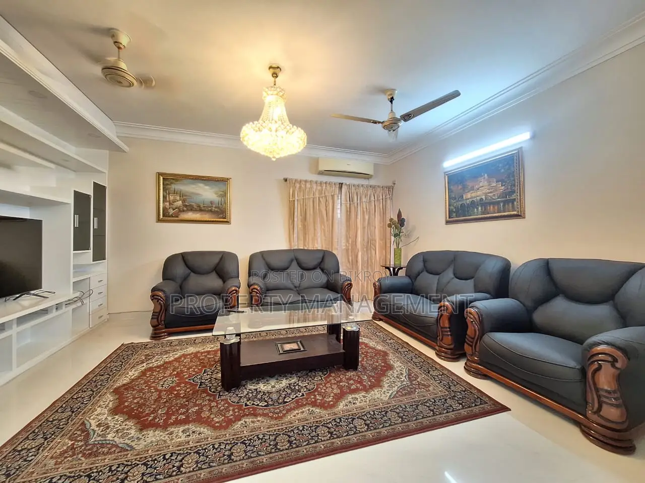 2200sqft Fully Furnished Apartment Rent Gulshan2 3bed Bath Nice View
