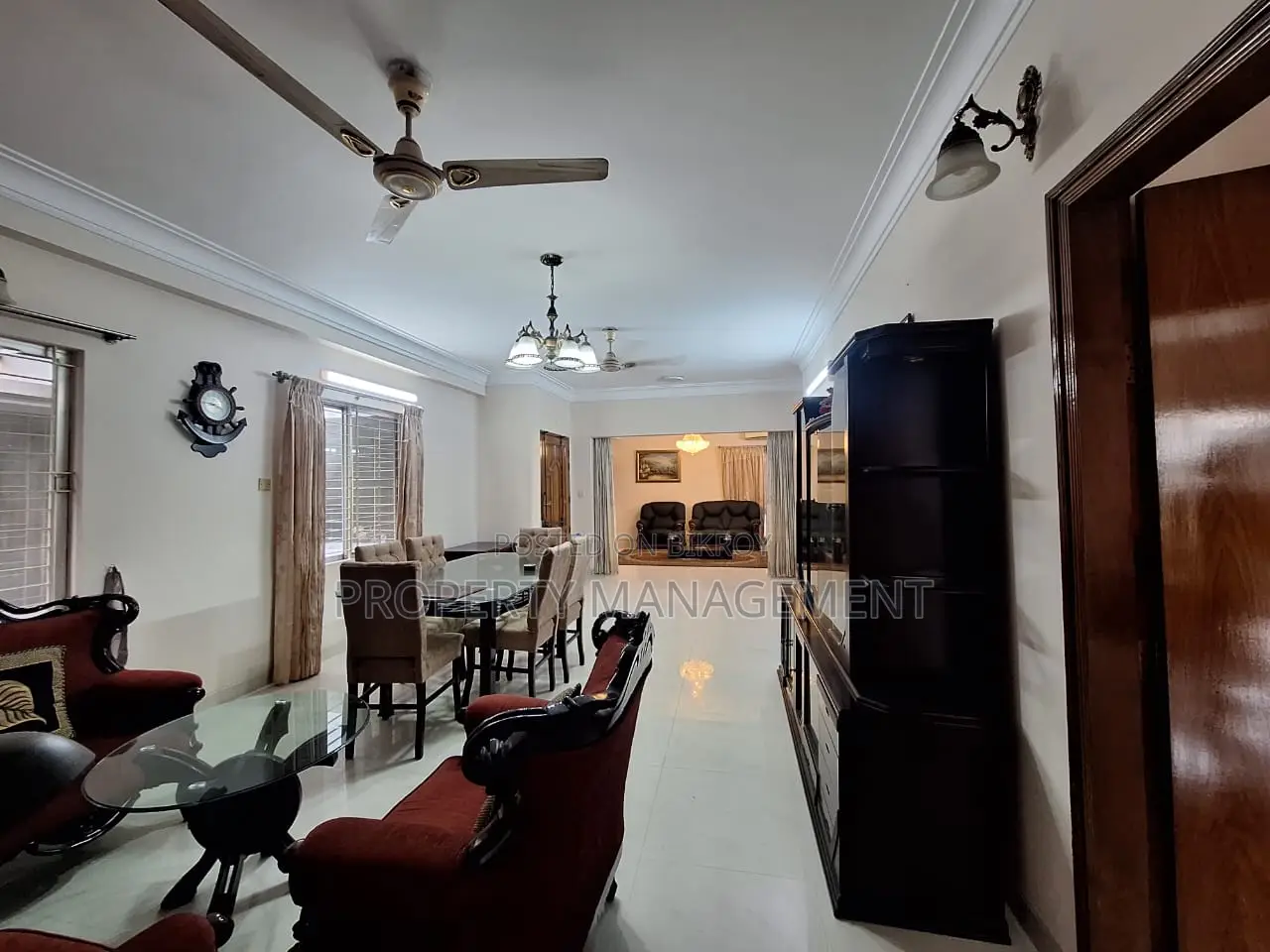 2200sqft Fully Furnished Apartment Rent Gulshan2 3bed Bath Nice View