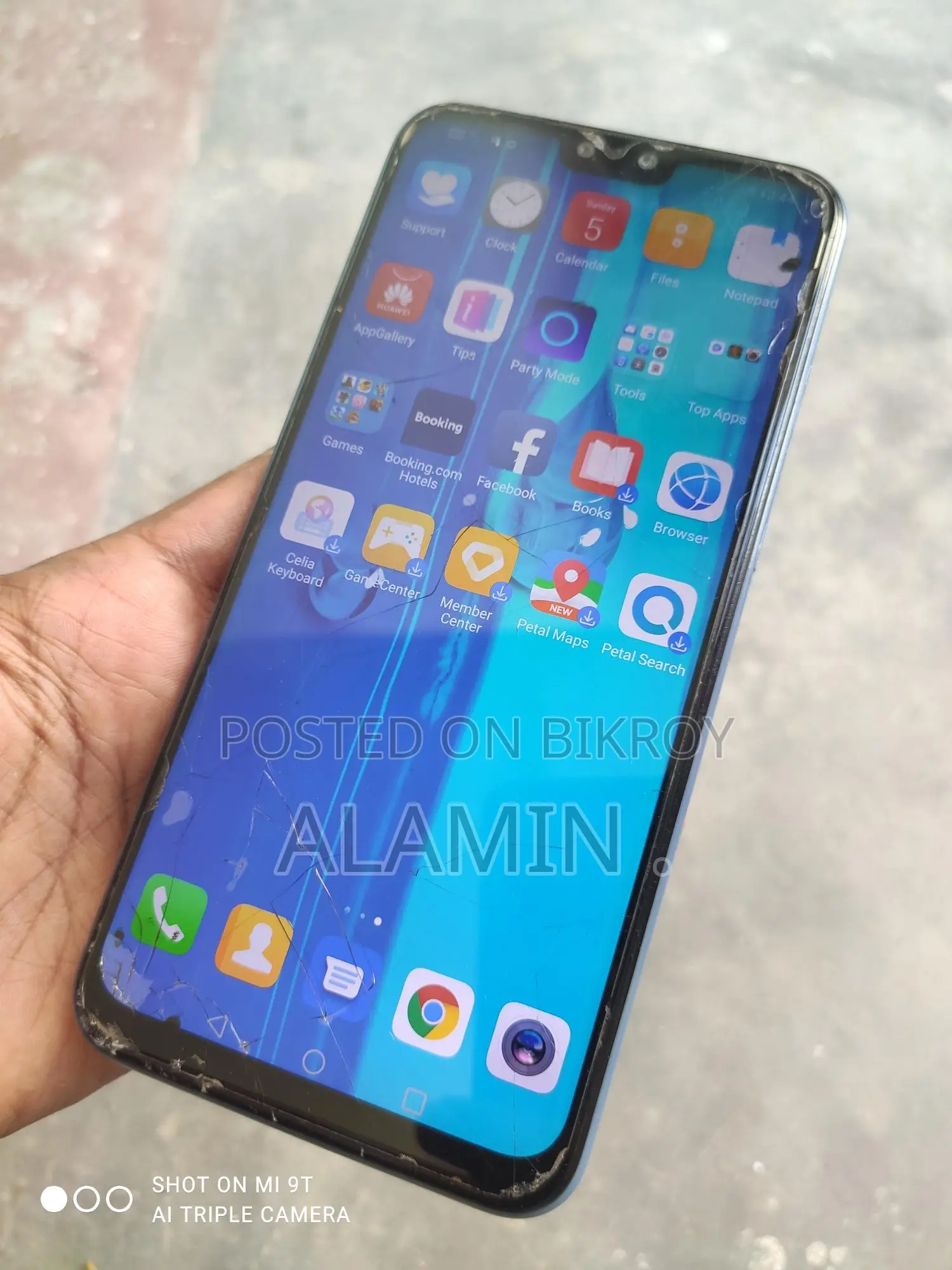 Huawei Y9 . (Used)