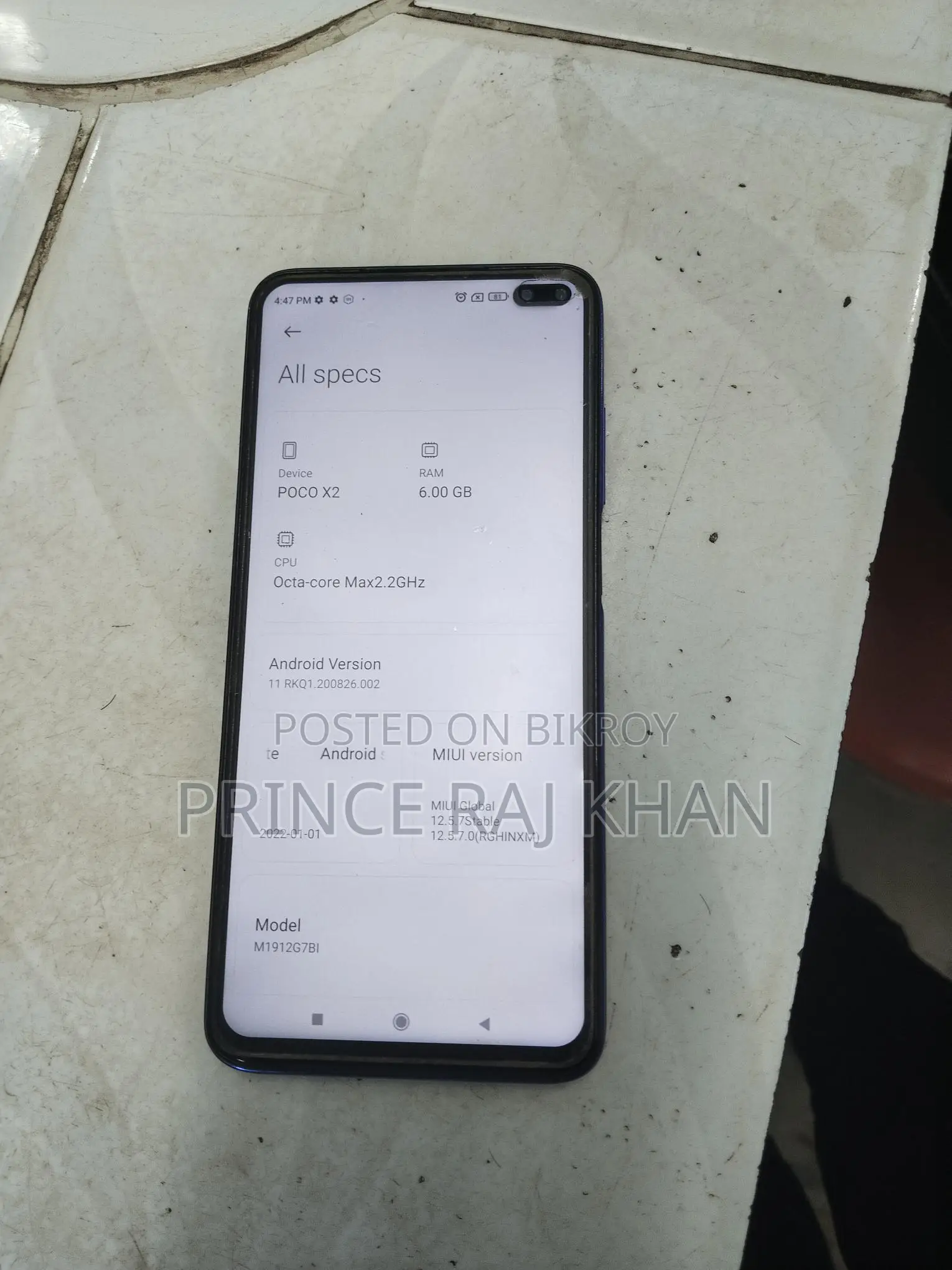OPPO Find X2 Pro Coco smartphone 6GB (Used)