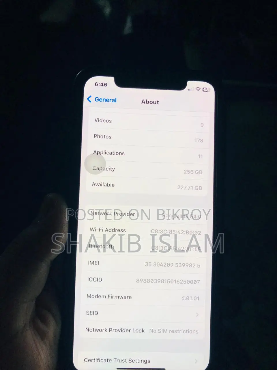 Apple iPhone X (Used)