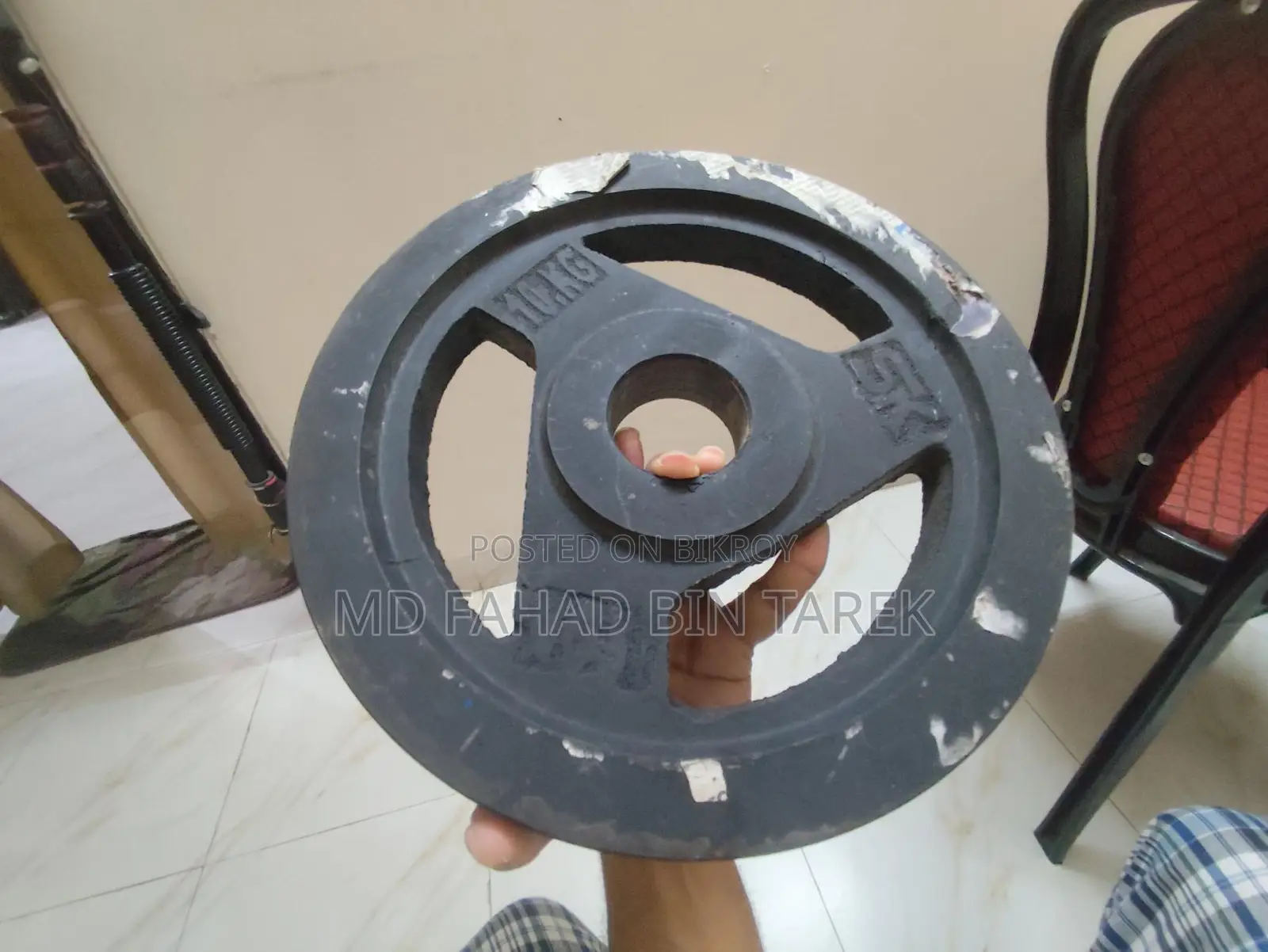 Sk 10 Kg Olympic Dumbbell Plate