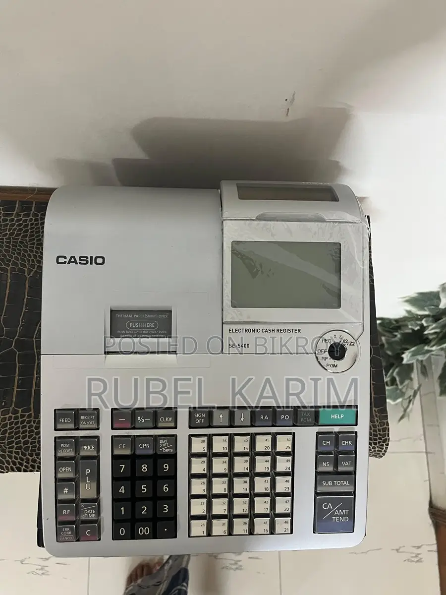 Casio Cash Register (ECR)