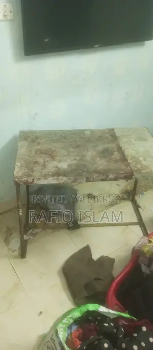 Iron table for sale.