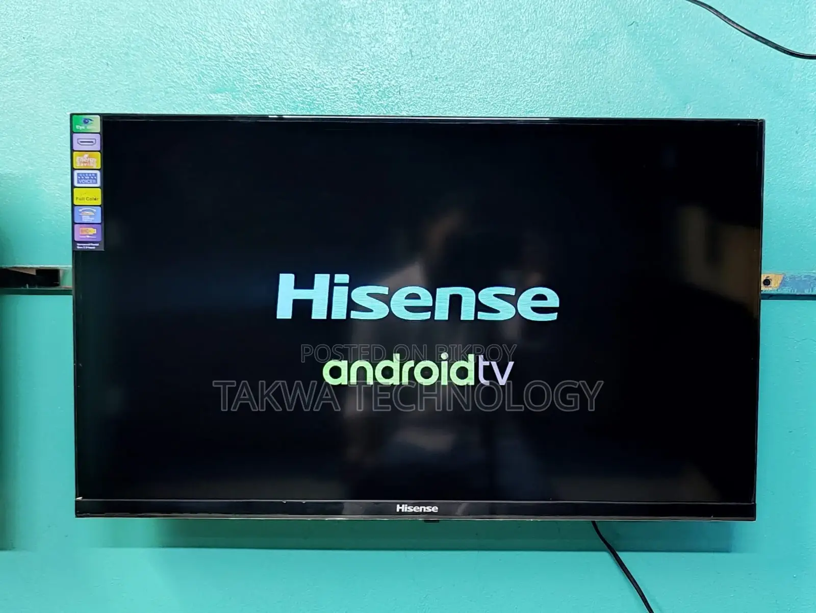 Hisense-32" Inch Android Frameless TV Original Korean