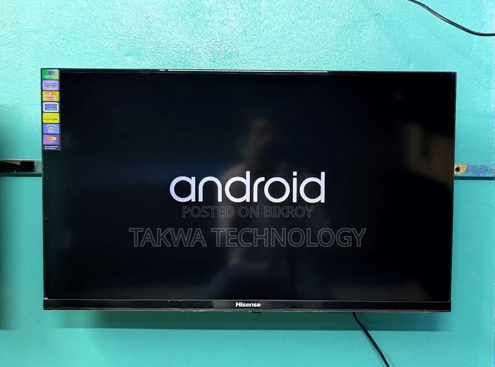 Hisense-32" Inch Android Frameless TV Original Korean