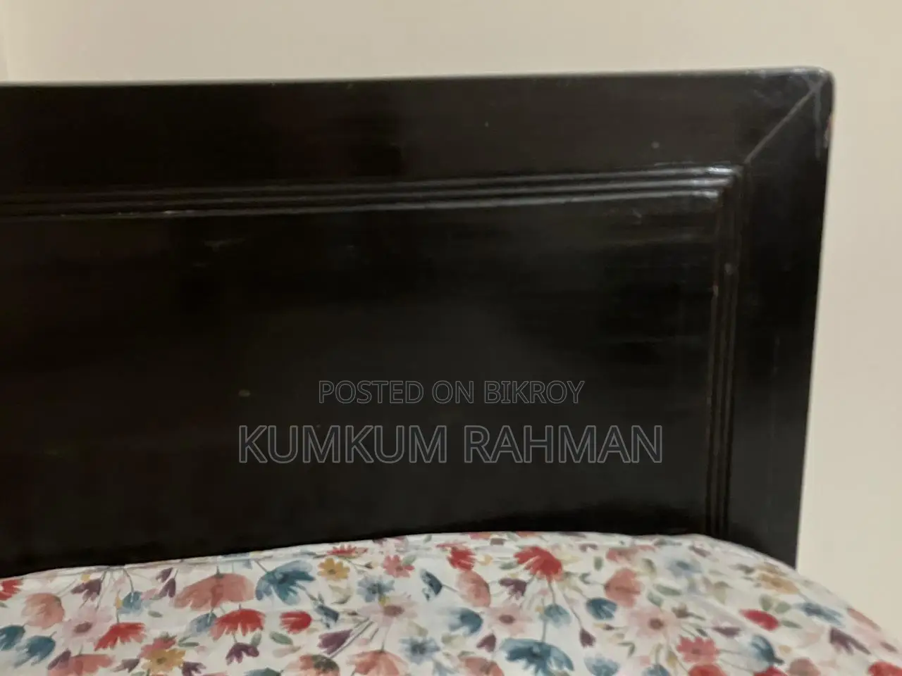 Wooden Bed- 5' X 7'