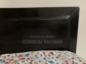 Wooden Bed- 5' X 7'