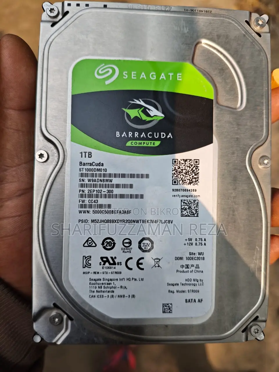 Seagate 1TB Hard Disk