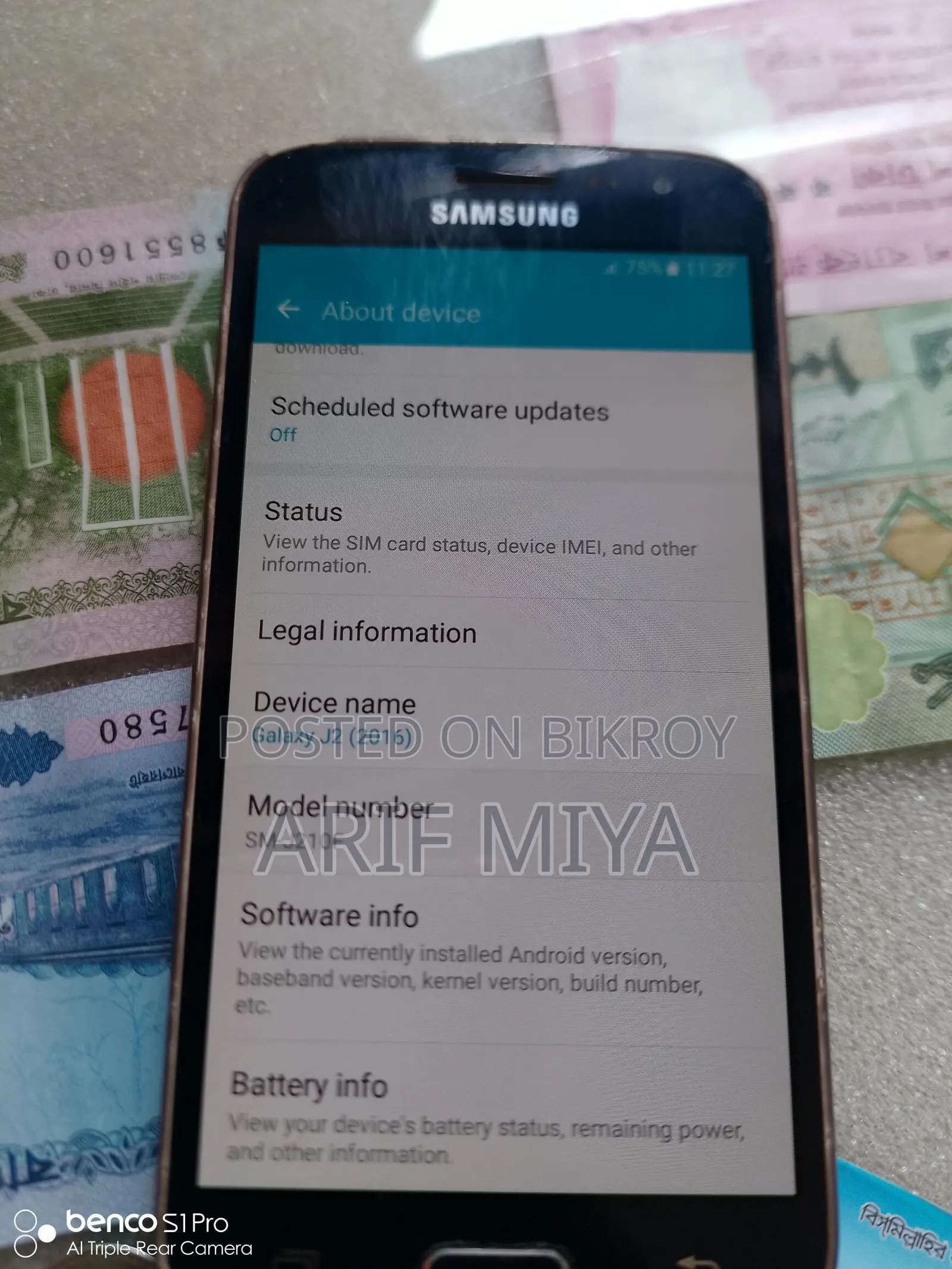 Samsung Galaxy J2 (Used)
