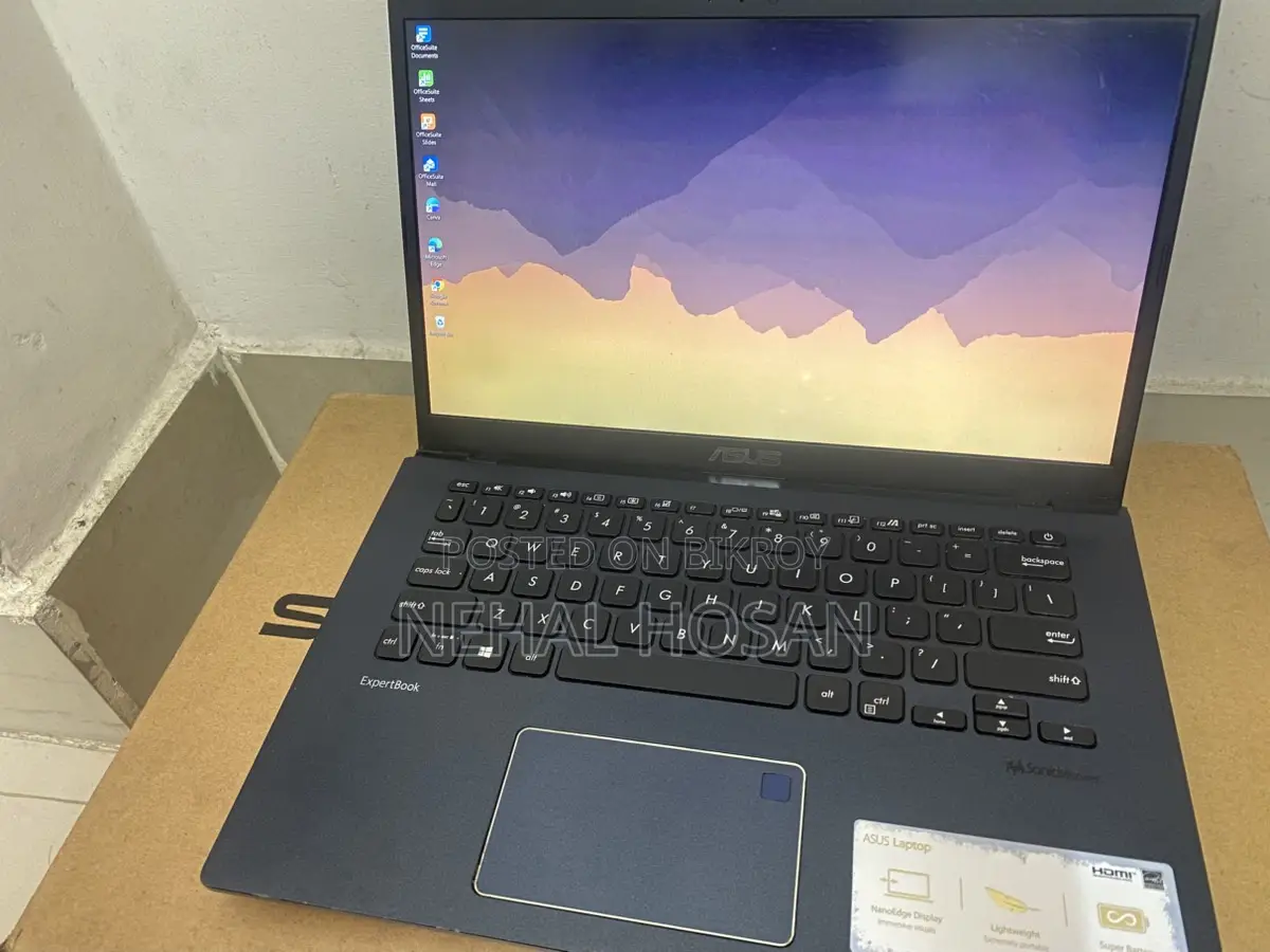 Asus ExpertBook P1 P1410CJA |i5 10th Gen | 8GB RAM|1TB HDD|Fingerprint