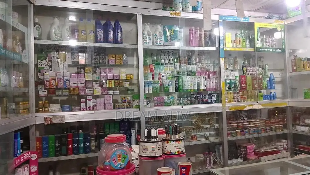কসমেটিক্স দোকানর ডেকোরেশন