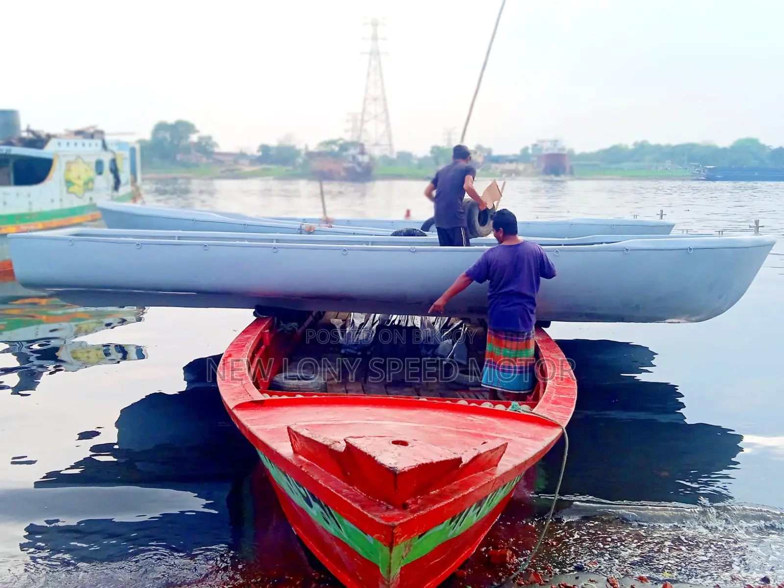 NLSMW GRP Pulling Boat