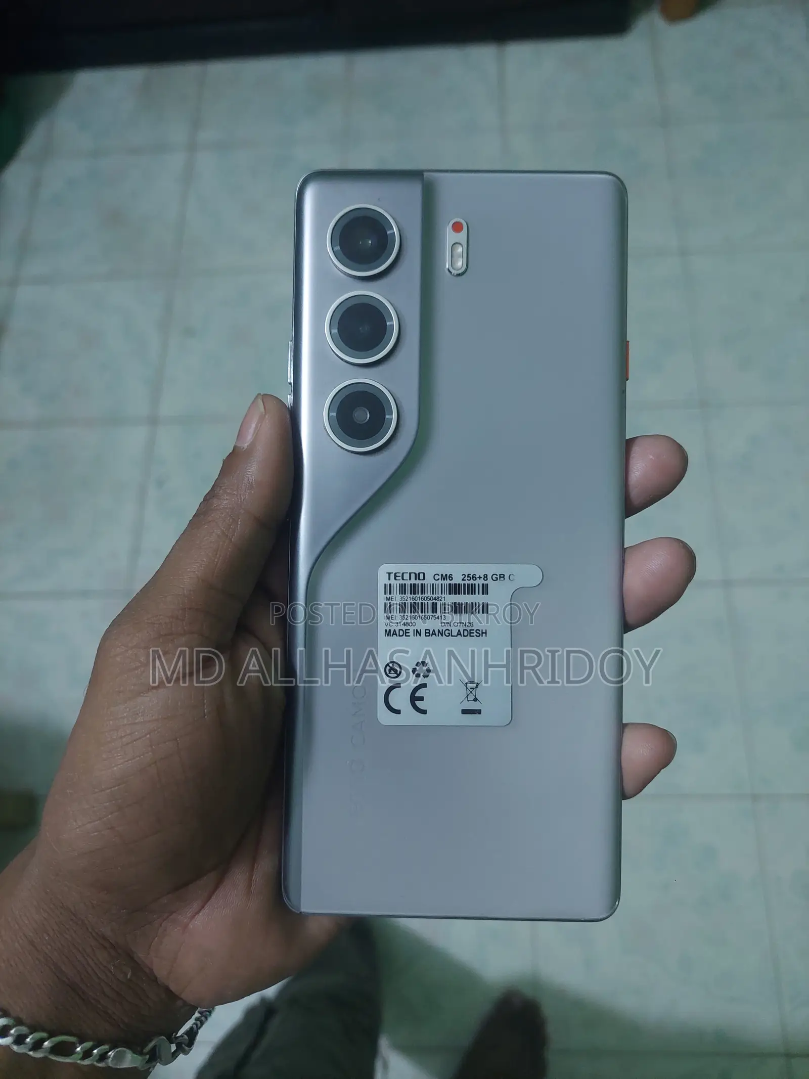Tecno Camon 40 Pro . (Used)