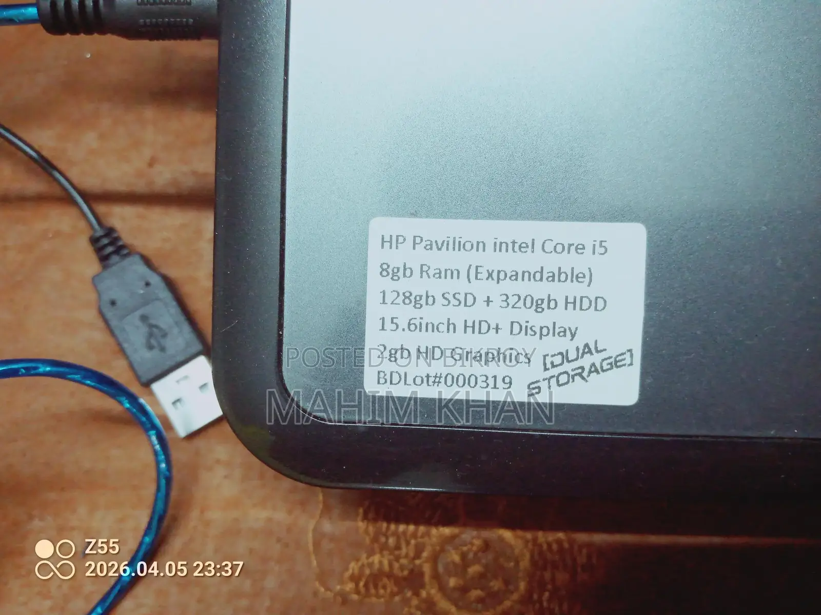 HP Pavilion Intel Core i5 Laptop