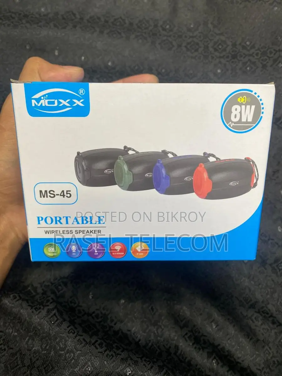 MOXX MS-45 Portable Wireless Bluetooth Speaker - Brand New